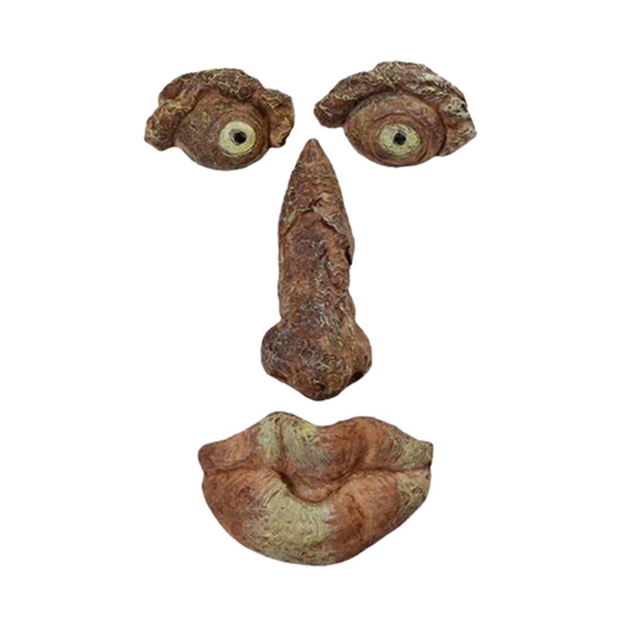 Resin Tree Face Decoration Old Man Tree Hugger Funny Ghost Bark Decor